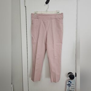 Pink Cropped Pants